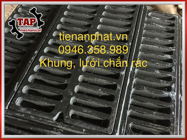 Đúc nắp hố ga, khung chắn rác